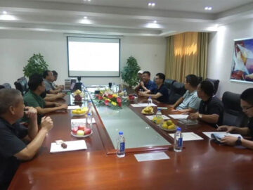 河南省設(shè)廳協(xié)會(huì)秘書長盧明安、總工黃禮樂等領(lǐng)導(dǎo)人蒞臨考察